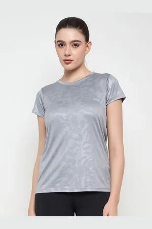Clovia Women Abstract Printed Round Neck T-shirt