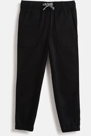 Campana Boys Cotton Twill Regular Fit Stretchable Joggers