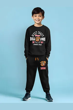 HERE&NOW Boys Printed T-shirt with Trousers
