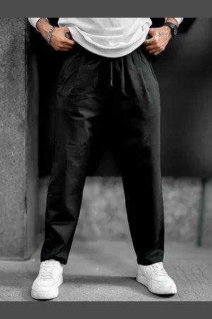 Maniac Men Relaxed Mid Rise Trousers