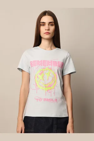 ONLY Women Typography Printed T-shirt