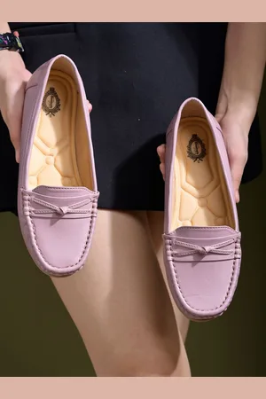 Shoetopia Girls Round Toe Loafers