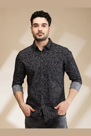 Being Human Men Slim Fit Floral Opaque Printed Casual Shirt