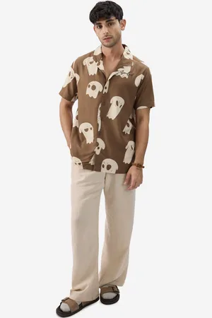 The Souled Store Men Opaque Printed Casual Shirt