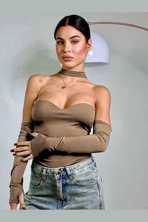 DressBerry Strapless Tube Top
