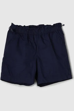 Max Collection Girls Mid-Rise Pure Cotton Shorts