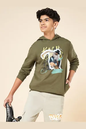 Pantaloons Boys Printed Cotton Sweatshirt