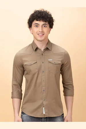 Being Human Men Slim Fit Opaque Casual Shirt
