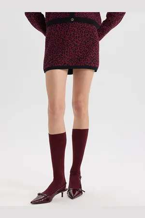 DeFacto Animal Printed A-Line Mini Skirt