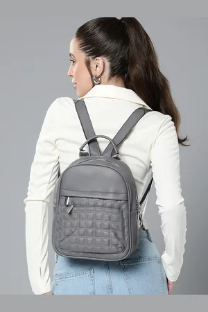 Mast & Harbour Women Backpack with Quilted Detail