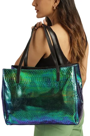 MINI WESST Textured Structured Tote Bag