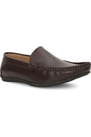 Bata Men Square Toe Loafers
