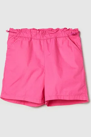 Max Collection Girls Mid-Rise Pure Cotton Shorts