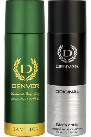 Denver Men Set Of 2 Hamilton & Original Deodorant - 200 ml Each