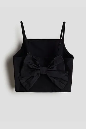 H&M Girls Bow-Detail Strappy Top