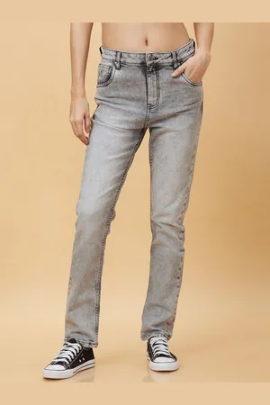Being Human Women Slim Fit Heavy Fade Jeans