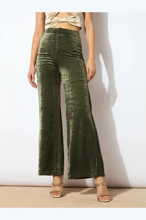 Sassafras Women Mid Rise Parallel Trousers