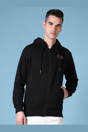 V-Mart Men Hooded Front-Open Sweatshirt