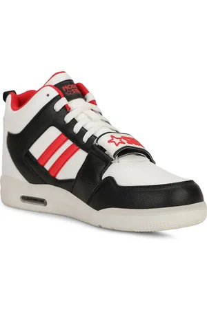 North Star Men Solid PU Sneakers