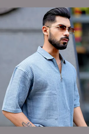 Maniac Men Polo Collar T-shirt