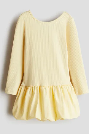 H&M Girls Long-Sleeved Balloon Dress