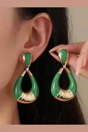 Salty Contemporary Drop Earrings