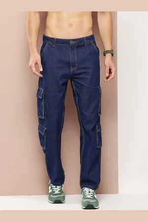 HARVARD Men Cotton Tapered Fit Jeans
