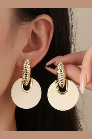 Salty Contemporary Drop Earrings