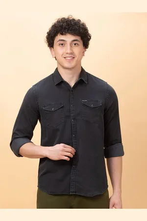 Being Human Men Slim Fit Opaque Casual Shirt