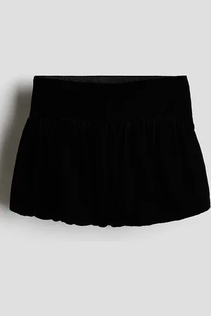 H&M Girls Velvet Balloon Skirt