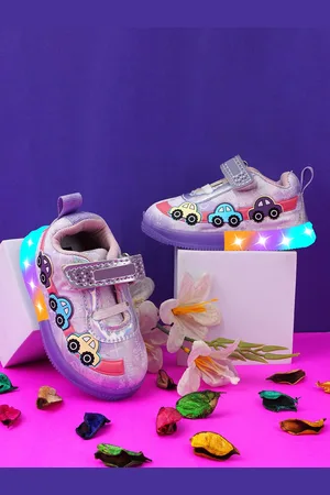 BAESD Unisex Kids Woven Design Sneakers