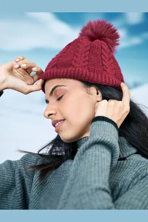 ToniQ Women Woollen Beanie