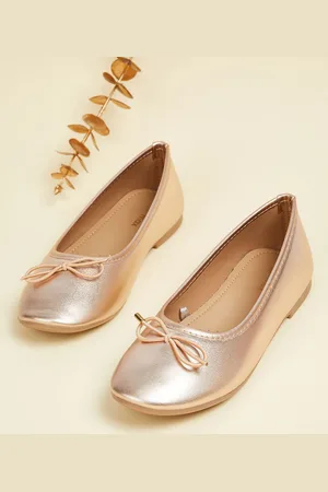 Max Collection Girls Ballerinas with Bows Flats