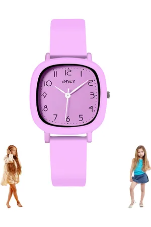 Spiky Kids Dial & Straps Analogue Watch SPKEVA19_PUR
