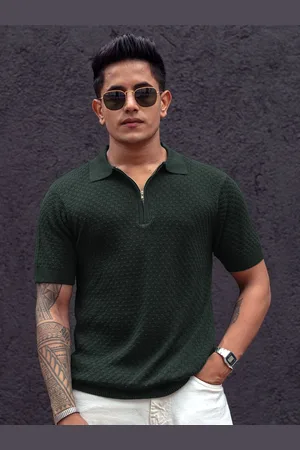 Powerlook Men Polo Collar T-shirt