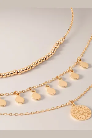Accessorize Gold-Plated Handcrafted Necklace