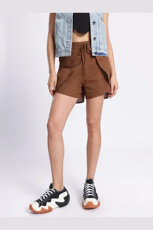 DressBerry Women The Layered Look Tie-Up Shorts