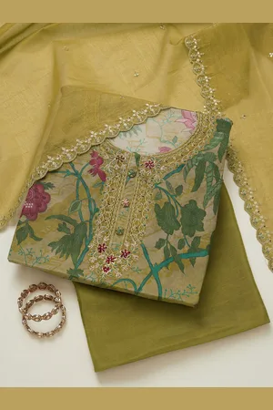 Soch Printed Unstitched Dress Material