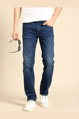 Being Human Men Straight Fit Light Fade Stretchable Jeans