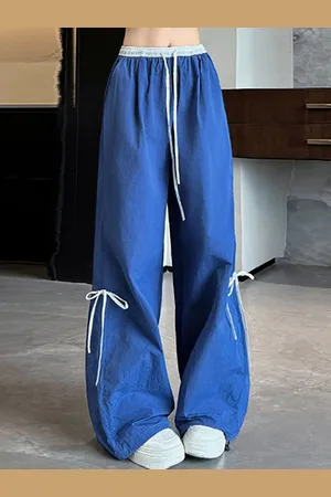 LULU & SKY Women Loose Fit High-Rise Trousers