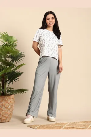 Mast & Harbour Printed T-shirt With Trousers