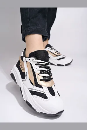 Shoetopia Girls Contrast Sole Sneakers