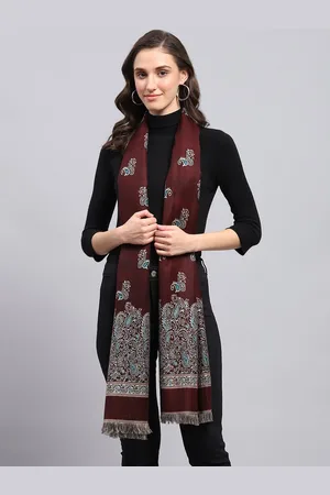 Monte Carlo Women Paisley Woven Design Stole