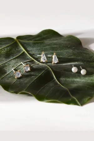 Accessorize Geometric Studs Earrings