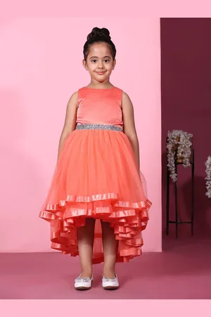 Toy Balloon Kids Girl Applique Net Fit & Flare Dress