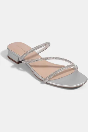 LEMON & PEPPER Women Embellished Block Heel Sandals