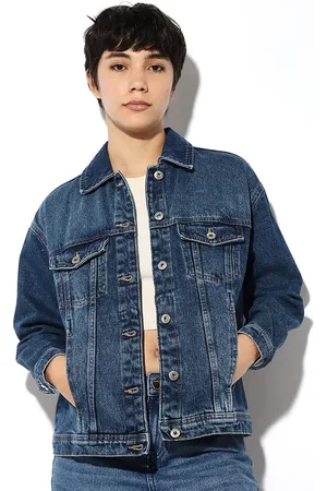 ONLY Women Washed Denim Jacket