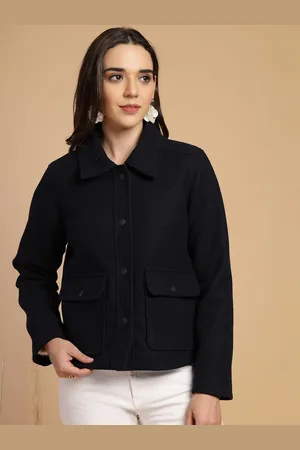 Gipsy Women Woollen Longline Padded Jacket