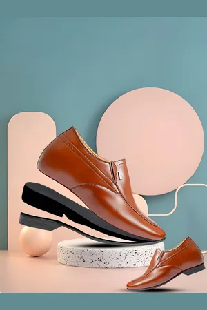 BXXY Men Hidden Height Increrasing Formal Slip-On Shoes
