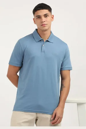 Calvin Klein Men Polo Collar Pockets T-shirt